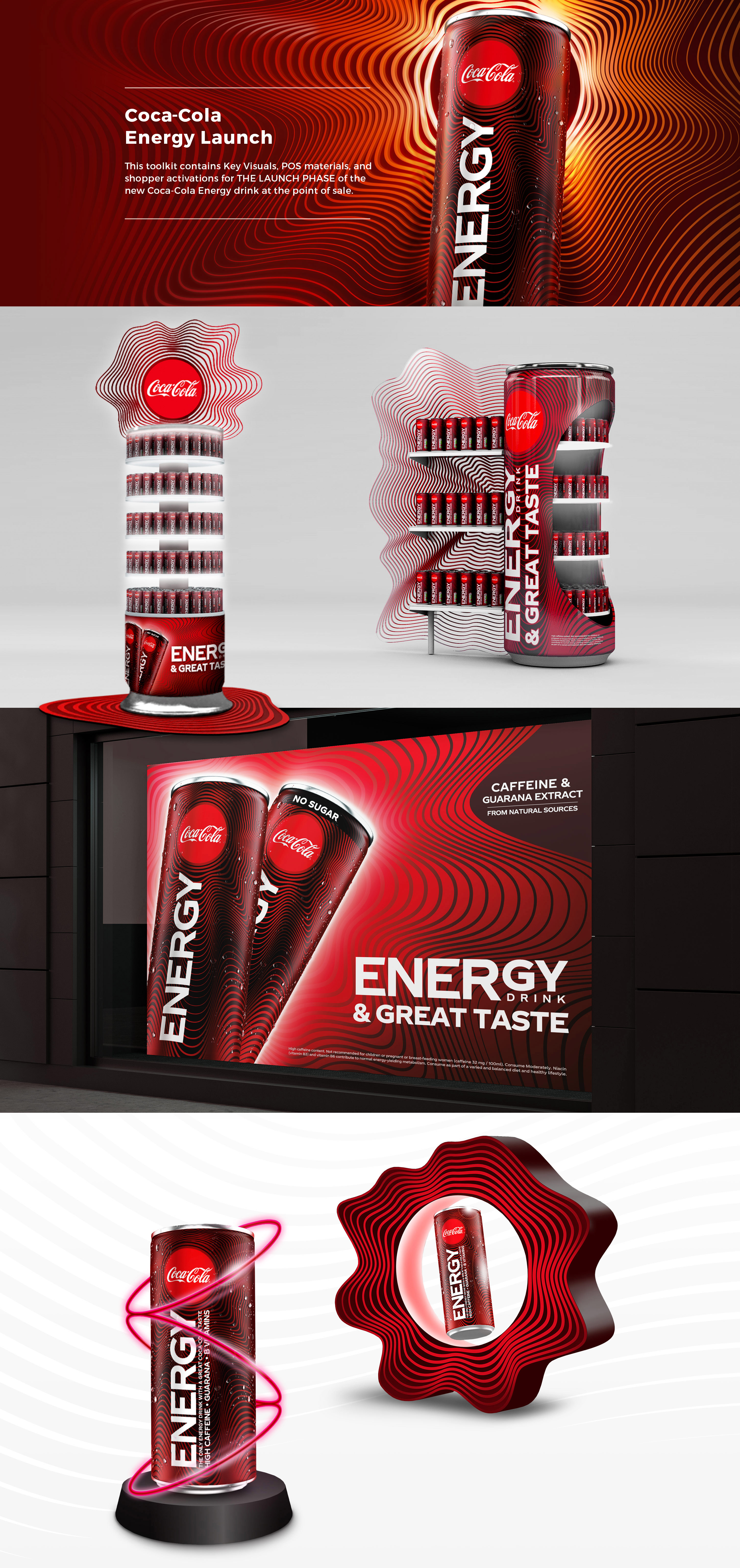 Coca Cola Energy Launch Loud Louder